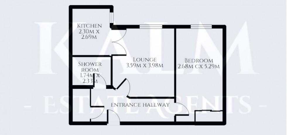 Floorplan for Danestrete, Stevenage, Hertfordshire