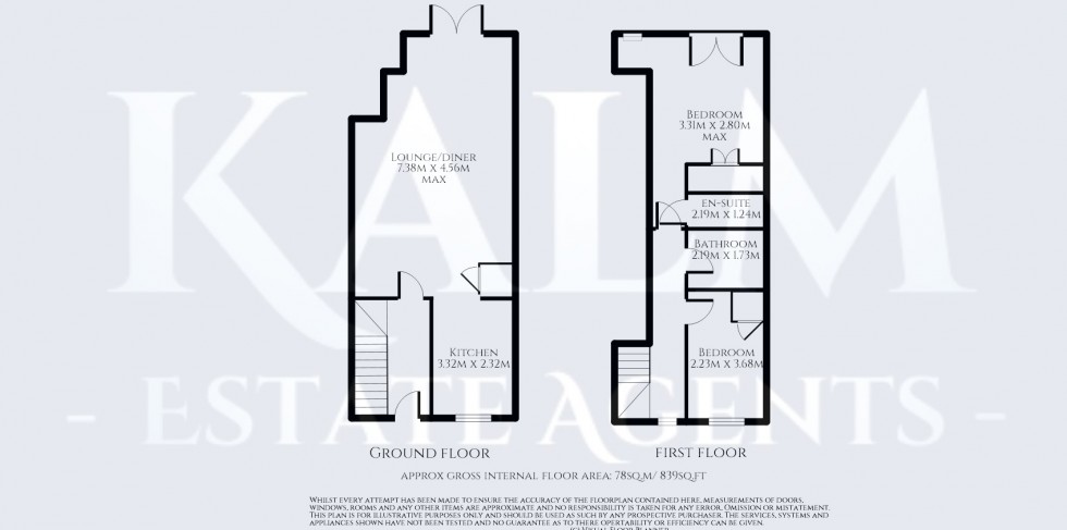 Floorplan for Hitchin, hitchin, Hertfordshire