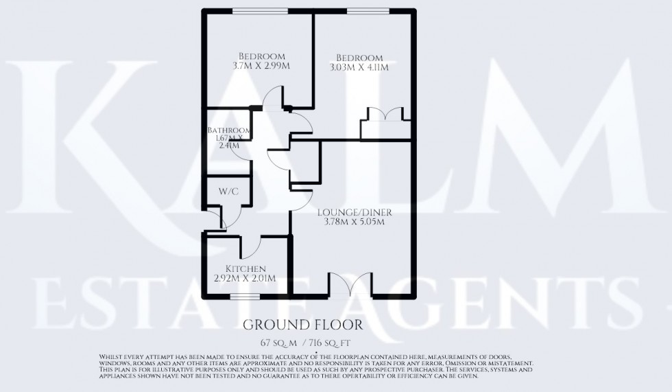 Floorplan for Cotswold Drive, Stevenage, Hertfordshire