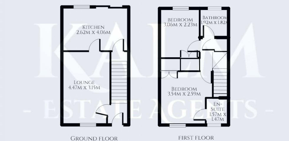 Floorplan for Fairfield Way, Stevenage, Hertfordshire