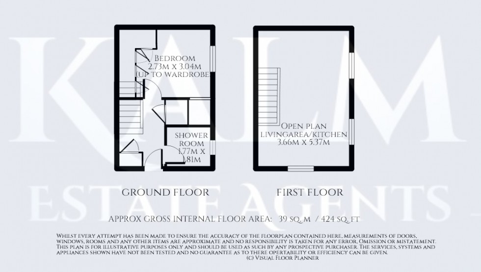 Floorplan for Montfitchet Walk, Stevenage, Hertfordshire