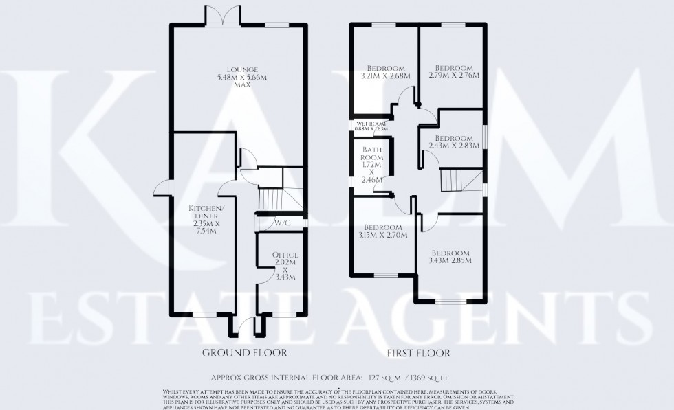 Floorplan for Walkern, Stevenage, Hertfordshire