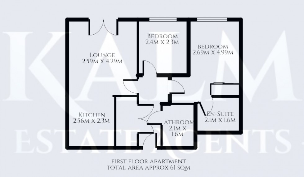 Floorplan for Admiral Drive, Stevenage, Hertfordshire